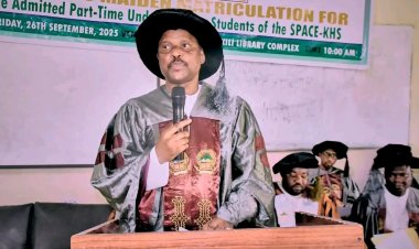 Sule Lamido University SPACE Holds Maiden Matriculation Ceremony for Part-Time Degree Students