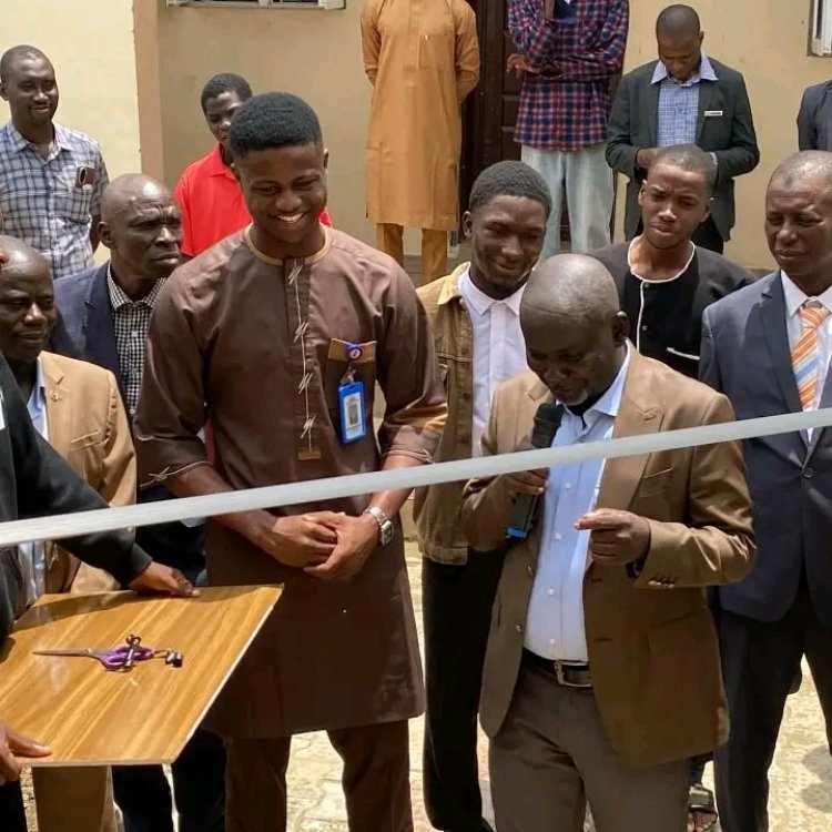 FUTMINNA SUG President Commissions Solar-Powered Borehole Project
