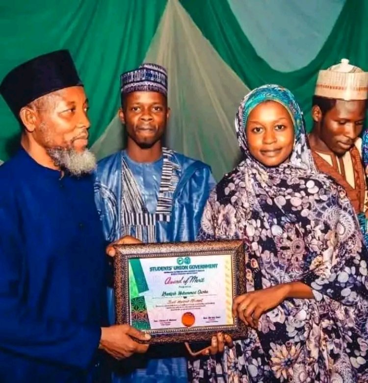 ATBU Medical College Graduate Dr. Khadija Garba Honoured with Multiple Awards