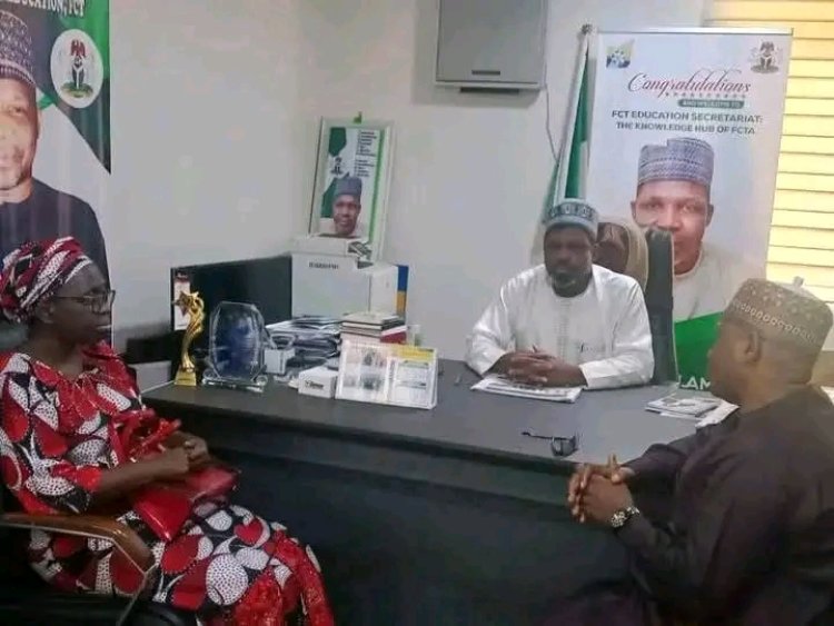 FCT College of Education Zuba Pays Condolence Visit