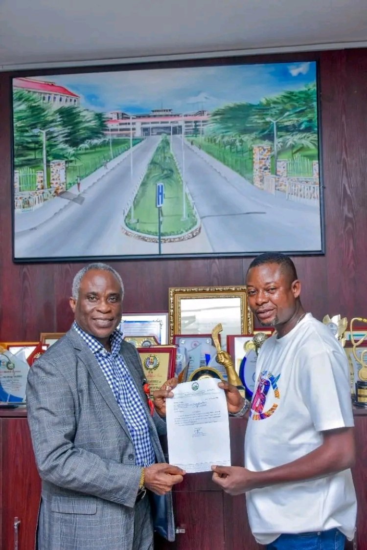 UCH CMD Felicitates Mr. Otegbayo on His Promotion to Work Superintendent