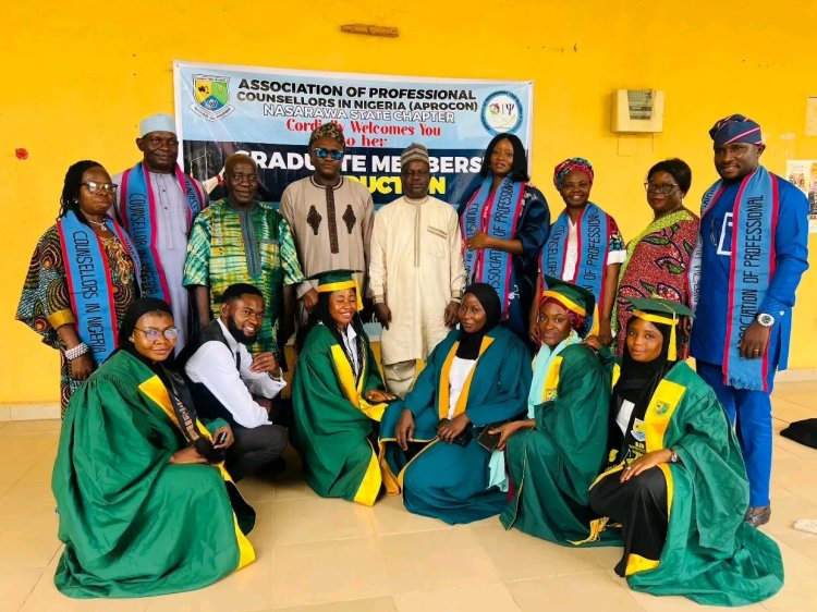 NSUK and Bingham University Graduates Inducted into Professional Counseling