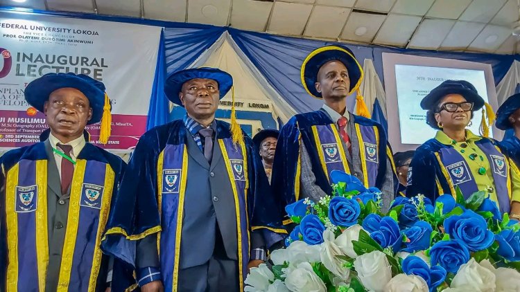 Federal University Lokoja Hosts 30th Inaugural Lecture on Nigeria's Transport Planning