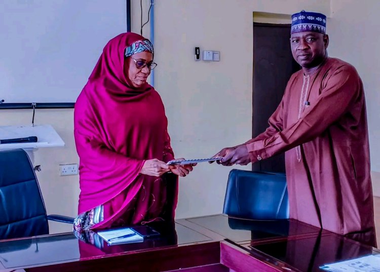 Professor Fanna Inna Abdulrahman Assumes Office as Substantive Acting Vice-Chancellor of Al-Ansar University Maiduguri