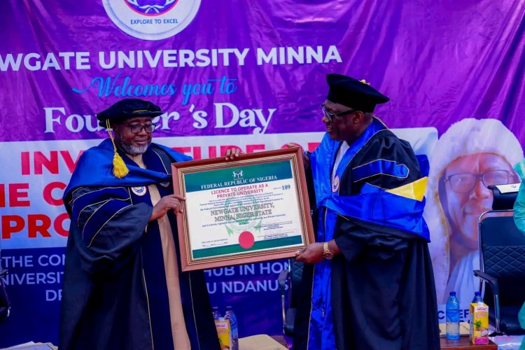 Newgate University Minna Celebrates Founder's Day with Investiture and Commissioning