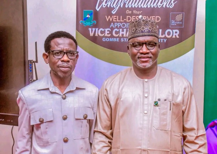 GOGIS DG Congratulates GSU Vice-Chancellor