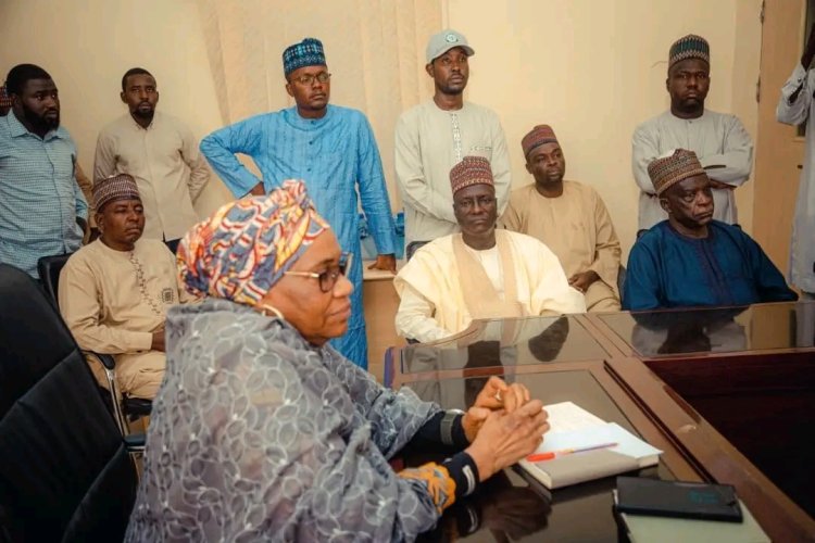 BOSU Delegation Congratulates Acting Vice-Chancellor of Al-Ansar University and Commissioner for Environment