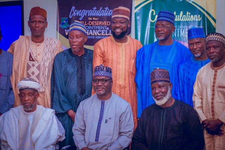 JIBWIS Gombe State Chapter Congratulates GSU Vice-Chancellor