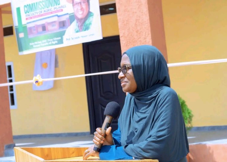 NSUK VC Commissions Postgraduate Hall at the Faculty of Agriculture, Shabu-Lafia Campus