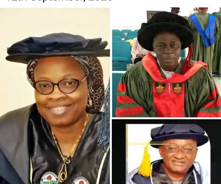 Kaduna State University Congratulates Re-Appointed Deputy Vice-Chancellors