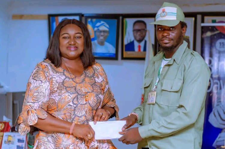 NYSC DG Rewards 3 Corps Members for Exceptional Creativity in Writing Competition