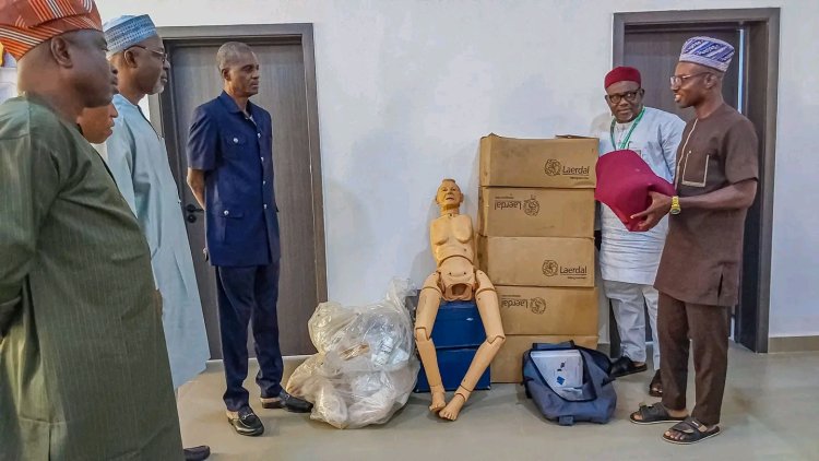 FULOKOJA Receives Donation of Medical Equipment for Nursing Programme