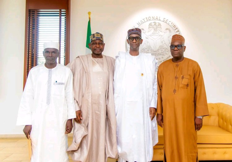 MAUTECH Leadership Pays Courtesy Visit to National Security Adviser