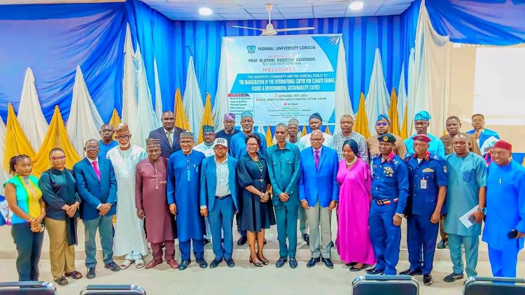 FULOKOJA Takes Giant Strides on Climate Action, Inaugurates Int'l Centre for Climate Change, Floods, and Environmental Sustainability