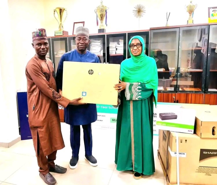ACReSAL Donates ICT and GIS Equipment to NSUK