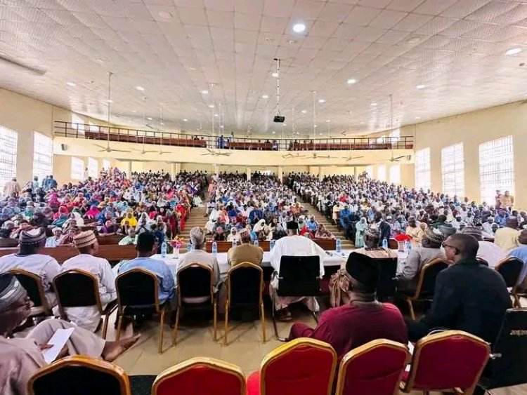 Federal University of Education, Zaria Holds Community Meeting with Vice Chancellor