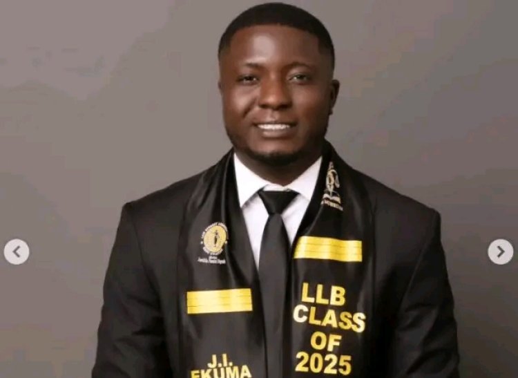 Obi Cubana Congratulates Lagos Hawker Turned Law Graduate, Ekuma Jeremiah