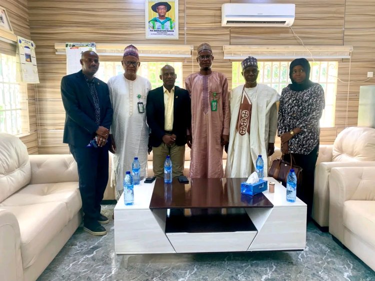 AUSU Vice Chancellor Recieved First Bank Management, In a Congratulatory Visit