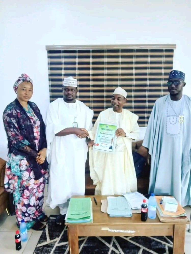 Umaru Ali Shinkafi Polytechnic Rector Receives Northern Peace Foundation Peace Ambassador Award