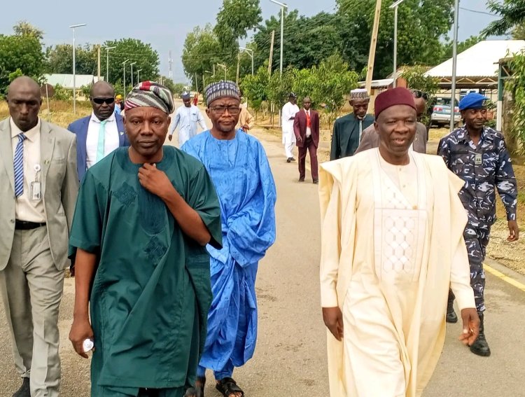 New Chairman of Federal Polytechnic Mubi's Governing Council Pays Maiden Visit