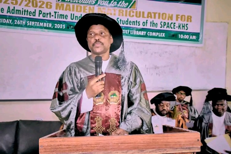 Sule Lamido University SPACE Holds Maiden Matriculation Ceremony for Part-Time Degree Students