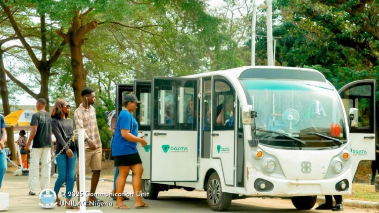 UNILAG Electric Buses To Eliminate Over 120 Metric Tons of  carbon dioxide Before End of 2025