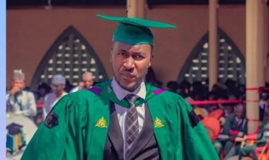 ABU Zaria Congratulates Al-Ihsan Mohammed, Overall Best Graduating Student