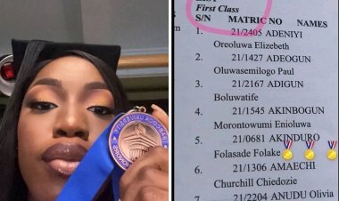 Babcock University Graduate Akinduro Folashade Celebrates First Class Honours Achievement