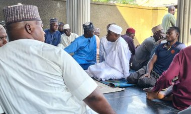 FULafia Registrar, Abdu, represents vice-chancellor at burial of late dean, Prof. Alhassan Usman