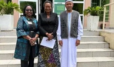 NOUN DVCs Visit NICC to Enhance Student Support