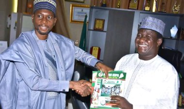 NYSC Coordinator Visits University of Maiduguri, Strengthens Partnership