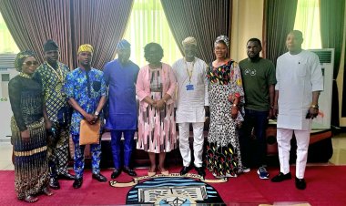 LASU Senior Staff Club Pays Courtesy Visit to Vice-Chancellor