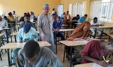 Kano State Polytechnic Director QS. Bello Isah Wudil Inspects Second Semester Examinations
