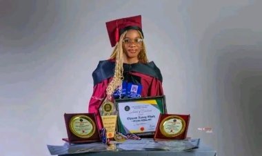 Nile University Student Chisom Okoh Emerges Overall Best Graduating Student in Law Faculty
