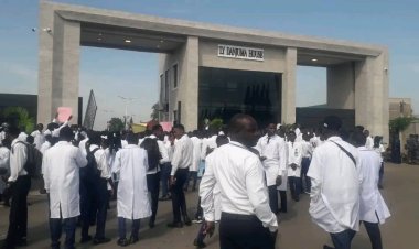 Medical Laboratory Science Students of Taraba State University Protest Over Accreditation and Mismanagement