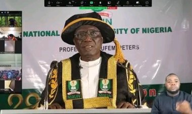 NOUN VC Encourages Fresh Students to Explore Beyond Degree Programmes