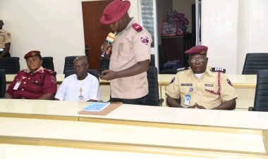 FRSC Adamawa State Command Visits MAU Vice-Chancellor