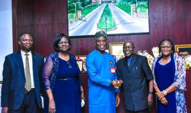 Precious Cornerstone University Pays Courtesy Visit to UCH