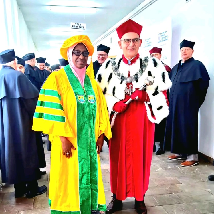 NSUK Vice-Chancellor Attends New Session Inauguration at Zielona Gora University, Secures More International Partnerships