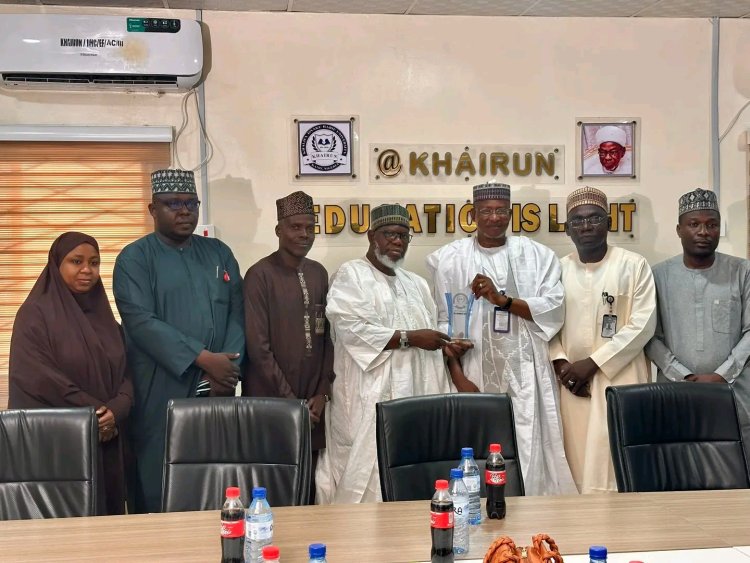 NERDC Executive Secretary Visits Khalifa Isyaku Rabiu University, Kano