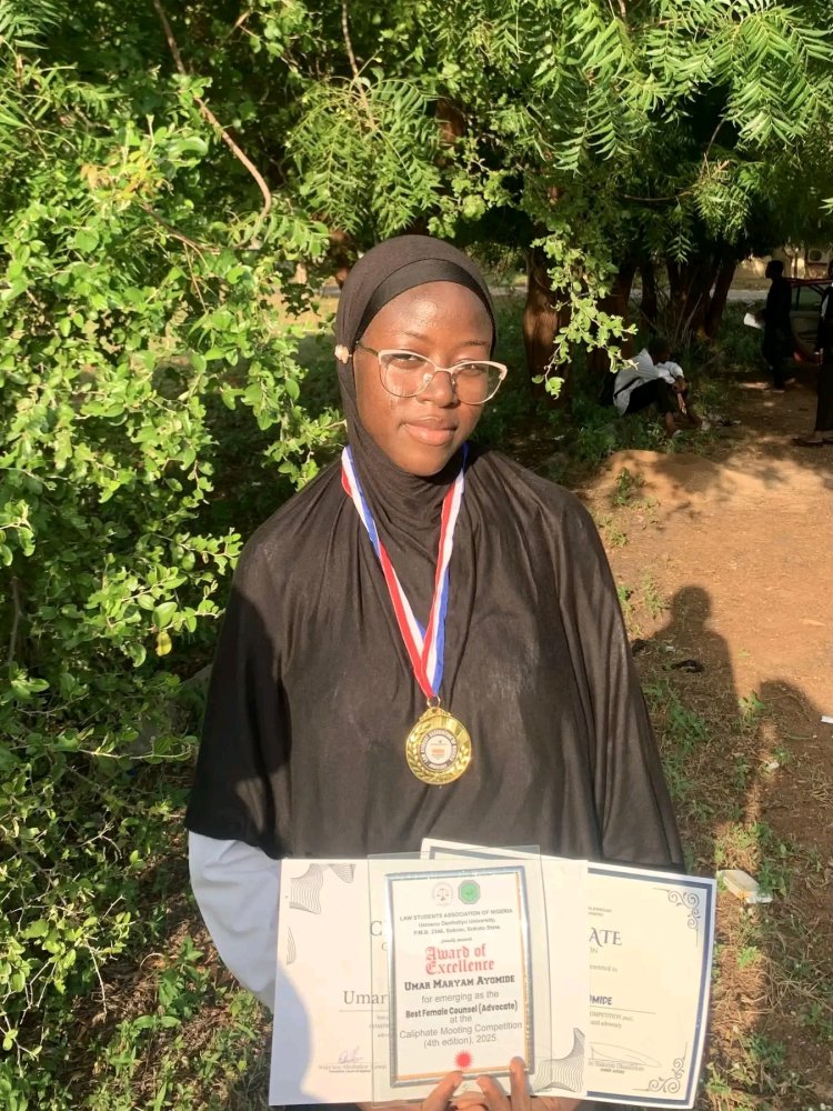 Umar Maryam Ayomide Crowned Best Female Advocate of the Year and Appointed Judge of LAWSAN Judiciary