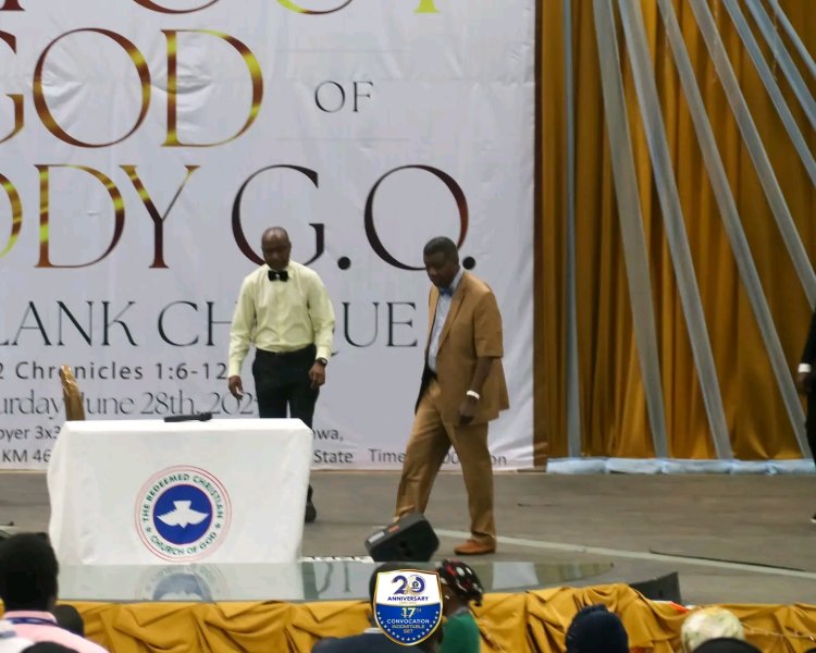 Pastor Adeboye Charges Redeemer’s University 2024/2025 Graduating Students to Make Global Impact