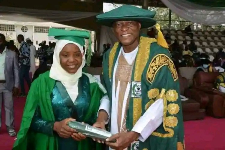 University of Abuja Graduate Zainab Kolo Yusuf Emerges Best Graduating Student Award