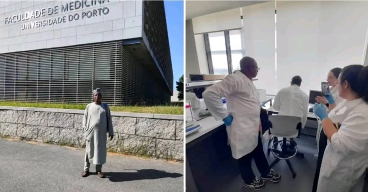 NSUK Scholar Advances Global Health with AI in Portugal