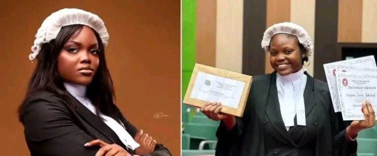 Brilliant Nigerian Woman Graduates with Double First-Class in Law, Achieves Lifelong Dream