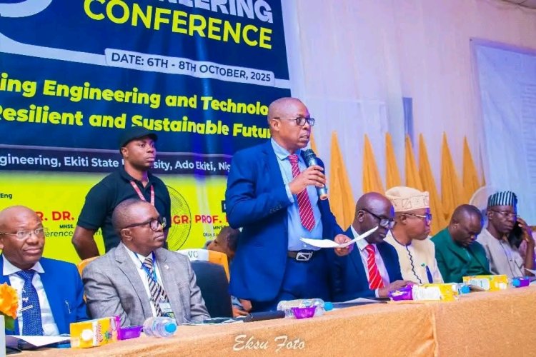 Engineering and Technology Key to Solving Climate Change Challenges Says EKSU VC