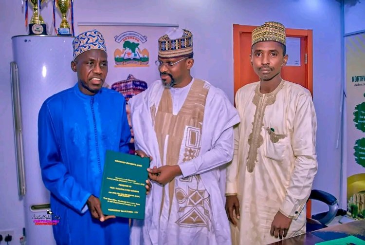 Northwest University Kano Vice Chancellor, Professor Mukhtar Atiku Kurawa, Honored with Awards of Appreciation