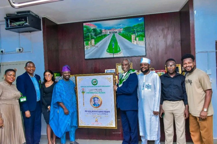 UCH Ibadan CMD Receives Award for Excellence in Service to Humanity