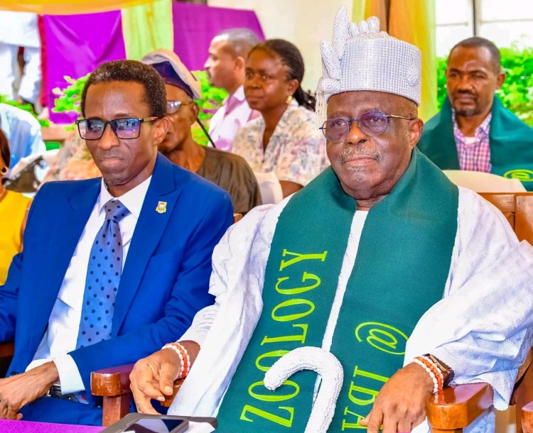 UI DVC Commends Kabiyesi Professor A. T. Hassan for Giving Back to Alma Mater