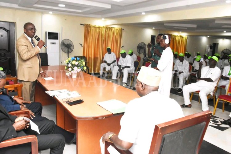 FUNAAB Presents Certificates to ACOMORAN Members After Moral Development Training